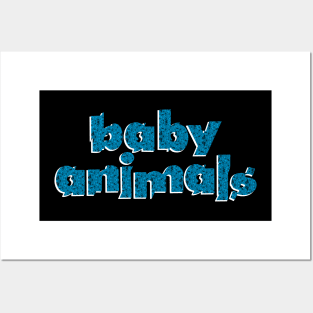 Baby animals Posters and Art